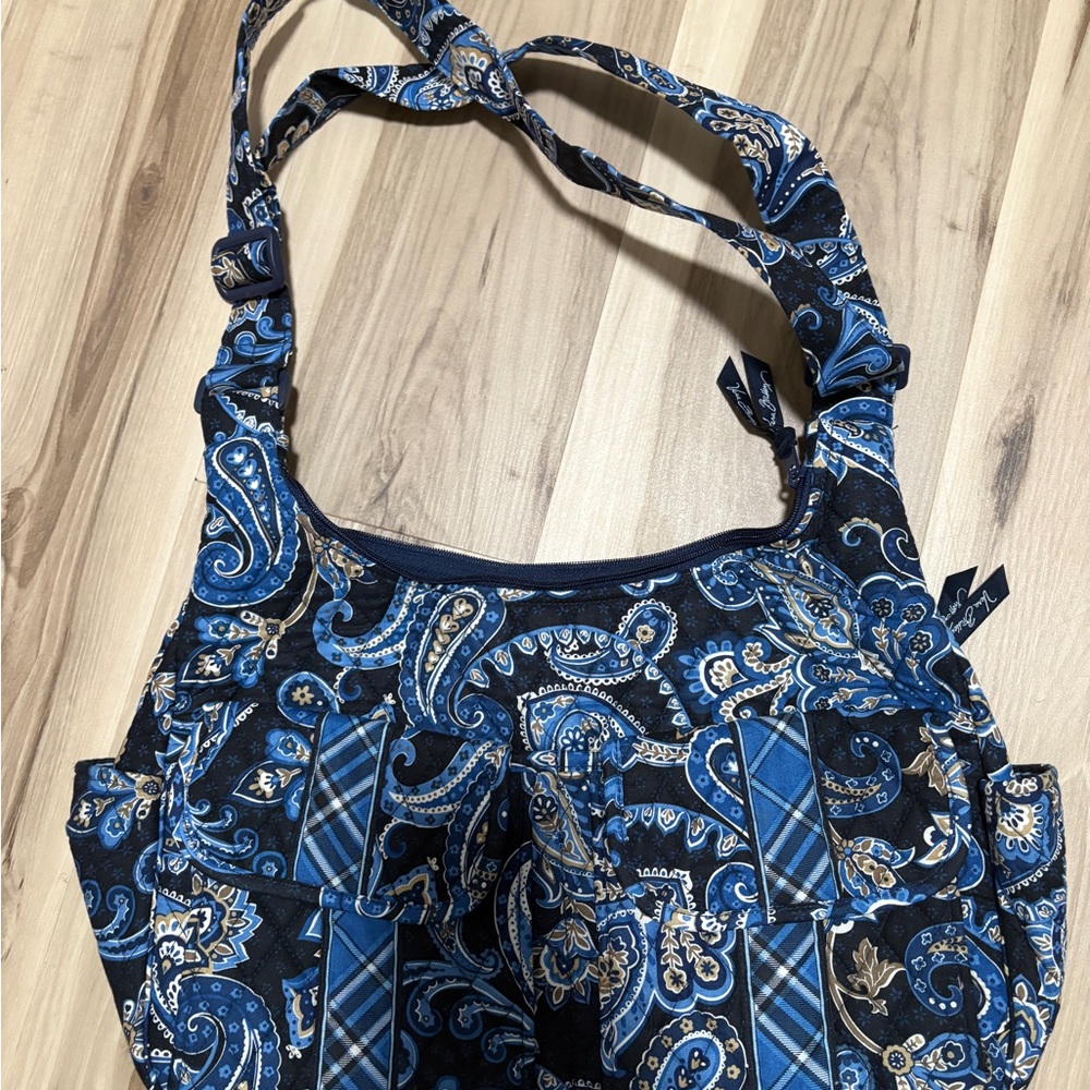 Vera Bradley Blue Paisley Hobo Bag